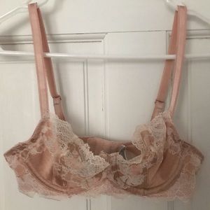 Lace Underwire Demi Bra